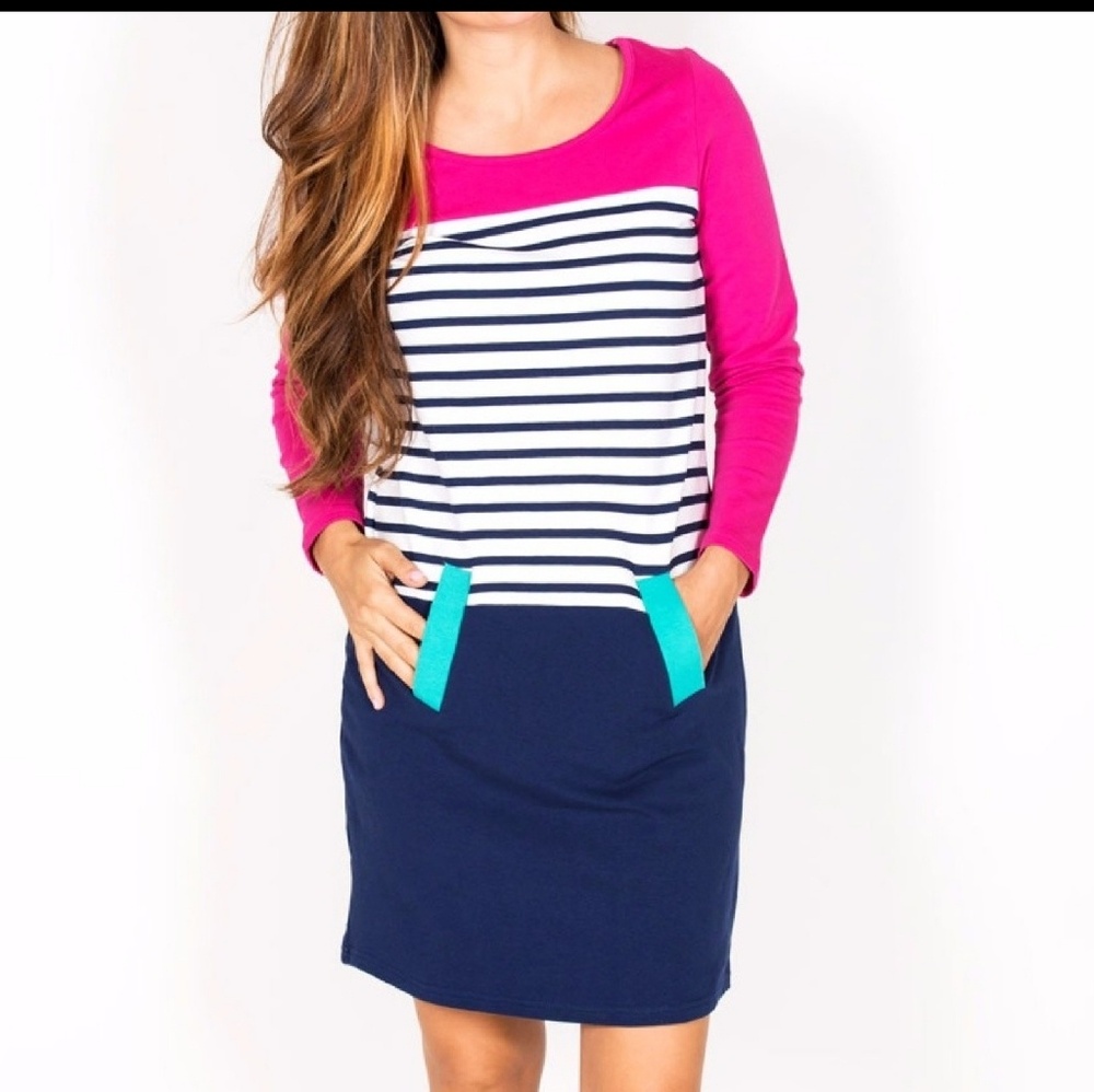Tracey Negoshian Bella Dress Color Pop